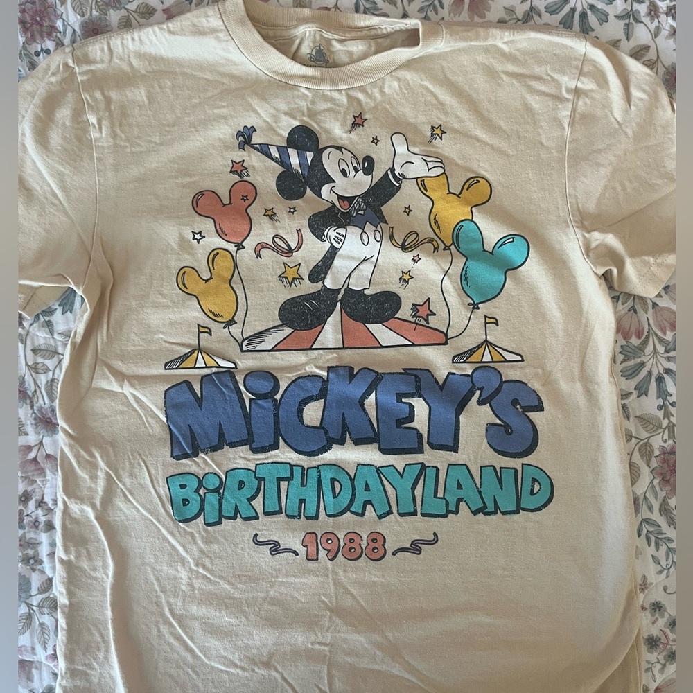 Mickey Birthday Tshirt